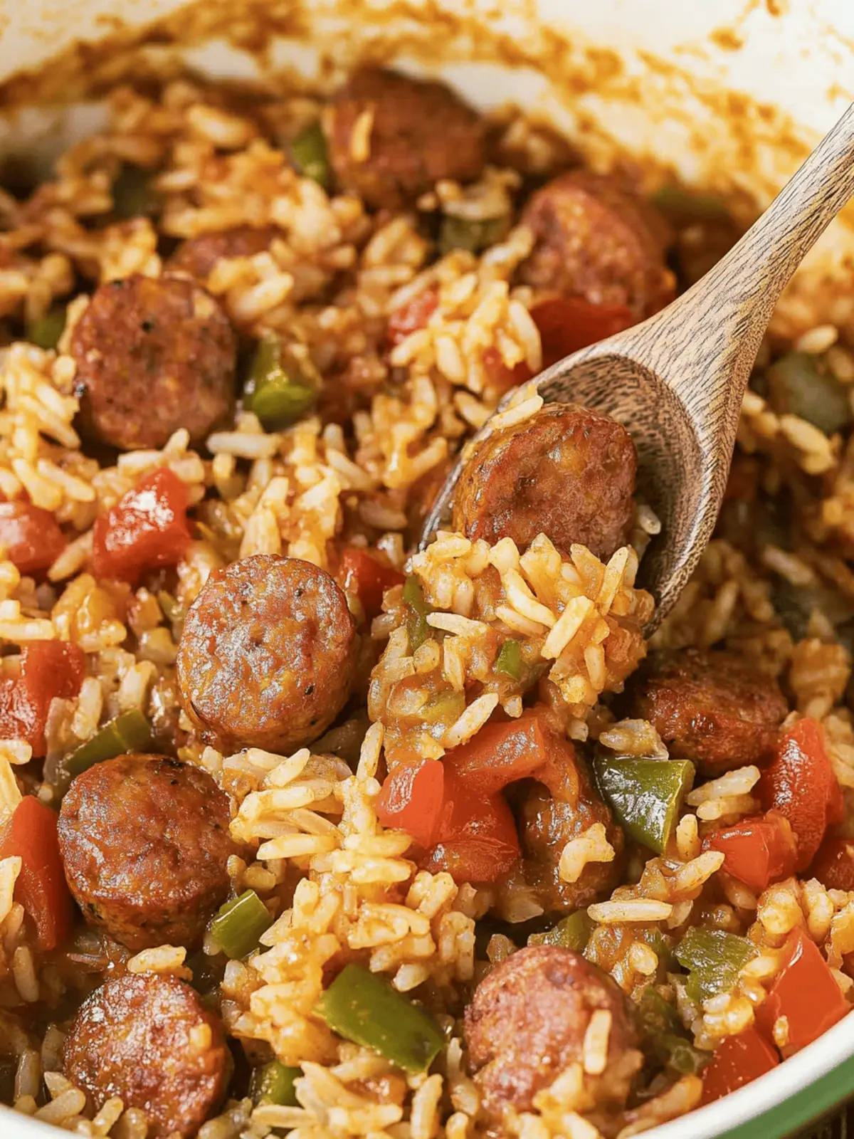 Cajun Sausage and Rice