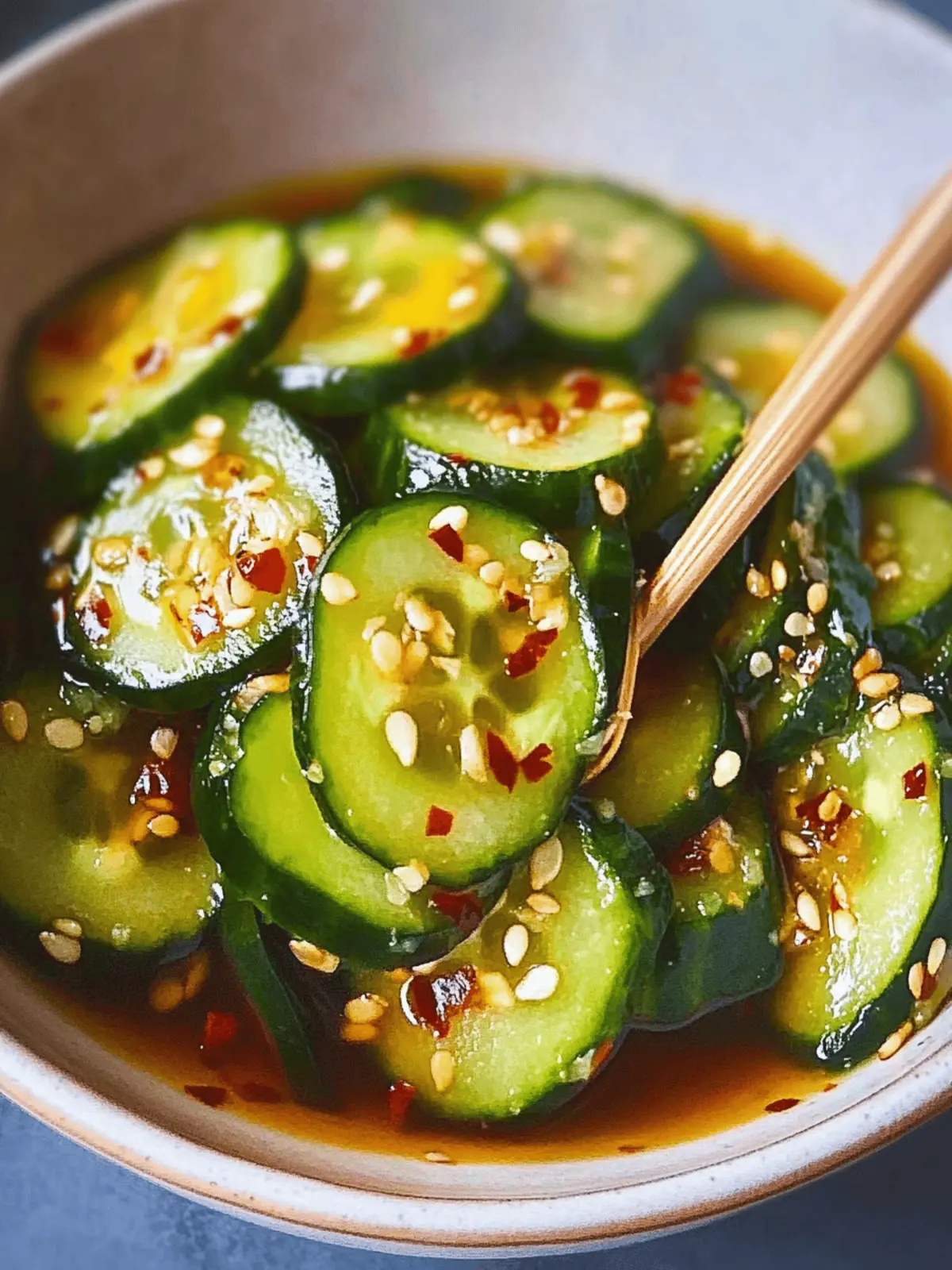 Easy Asian Cucumber Salad