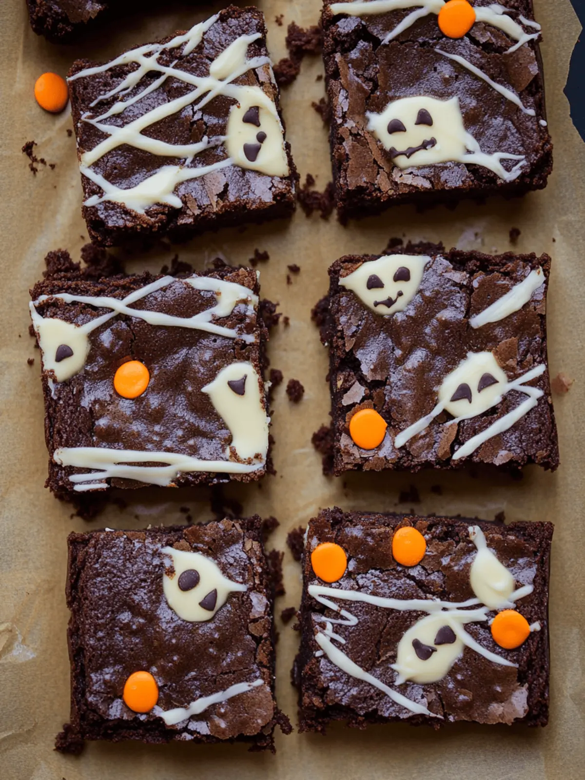 Easy Halloween Brownies 3 Ways