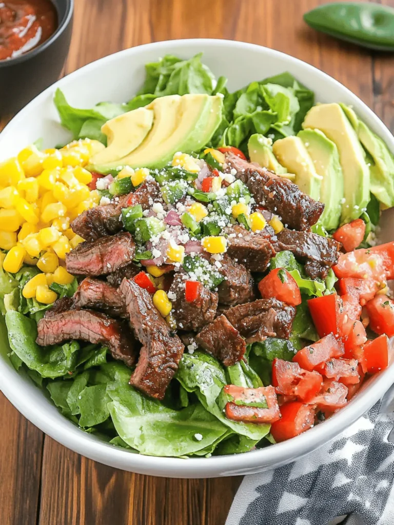 Southwestern Steak Salad