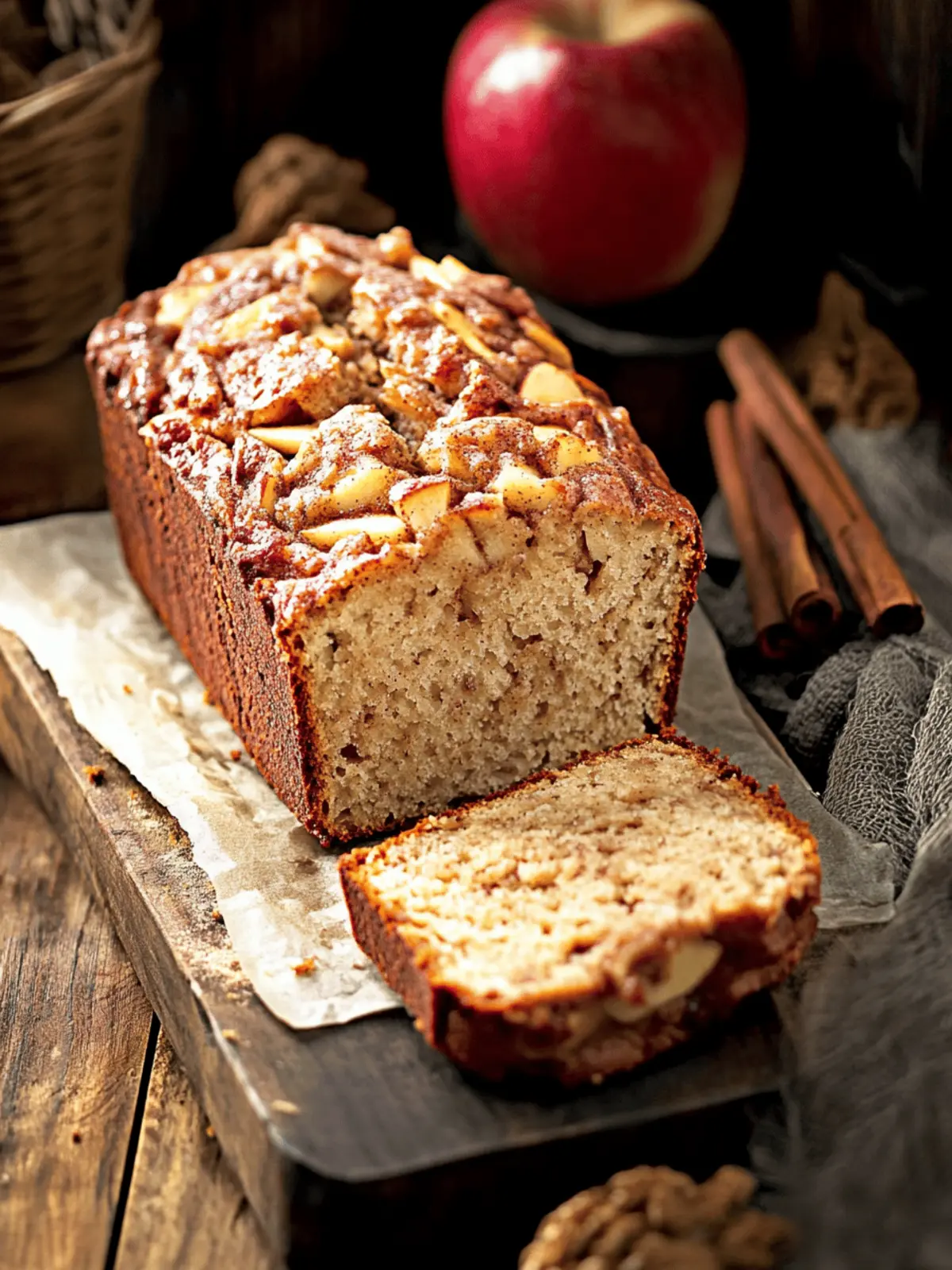 Cinnamon Apple Bread