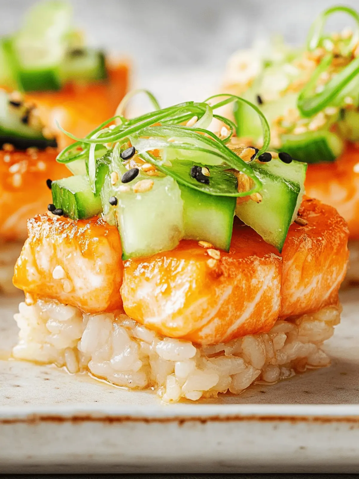 Crispy Rice Salmon