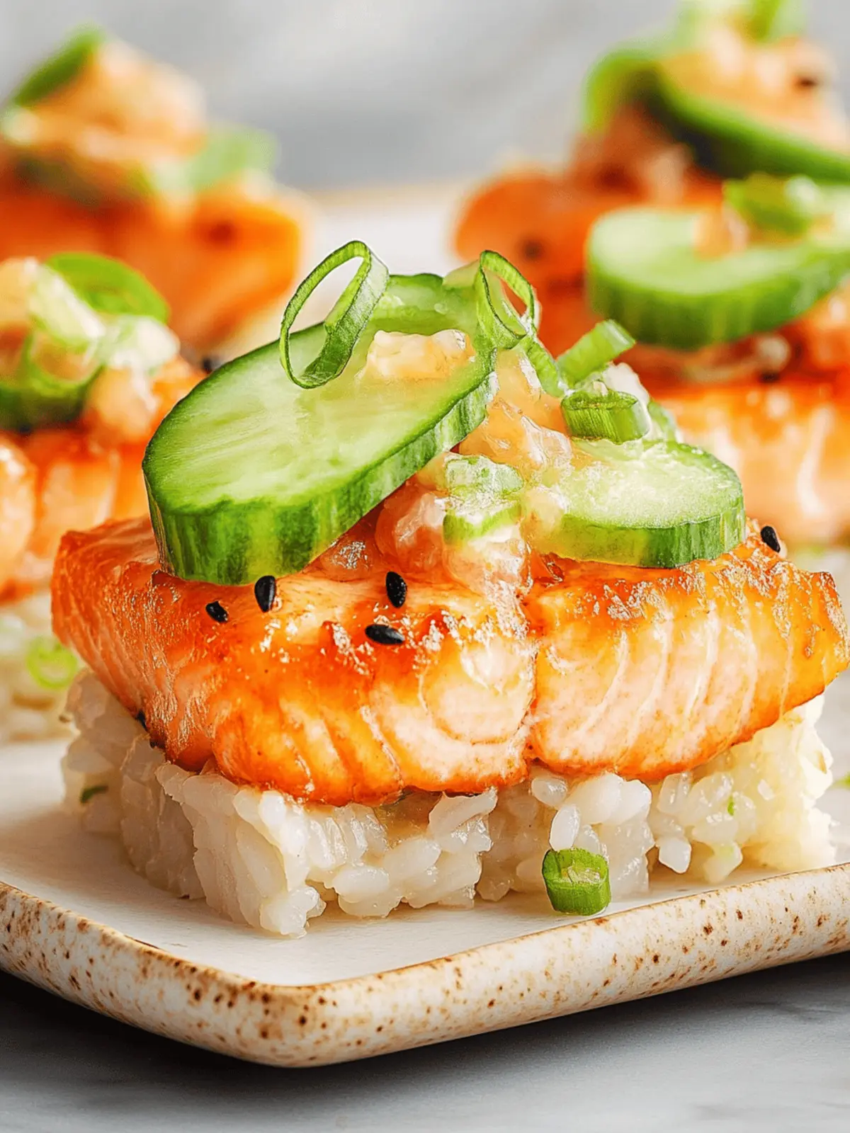 Crispy Rice Salmon
