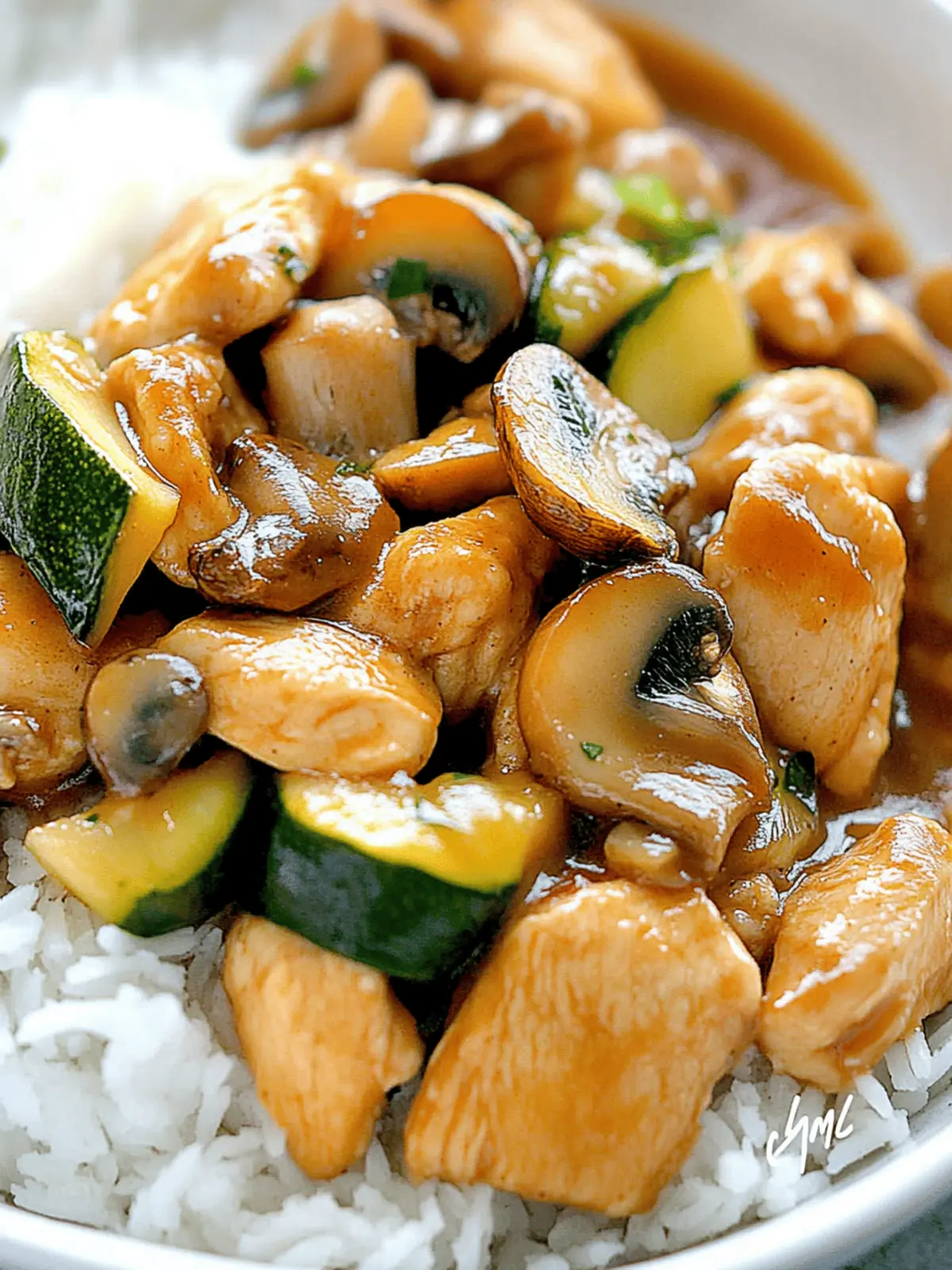 Panda Express Mushroom Chicken Copycat