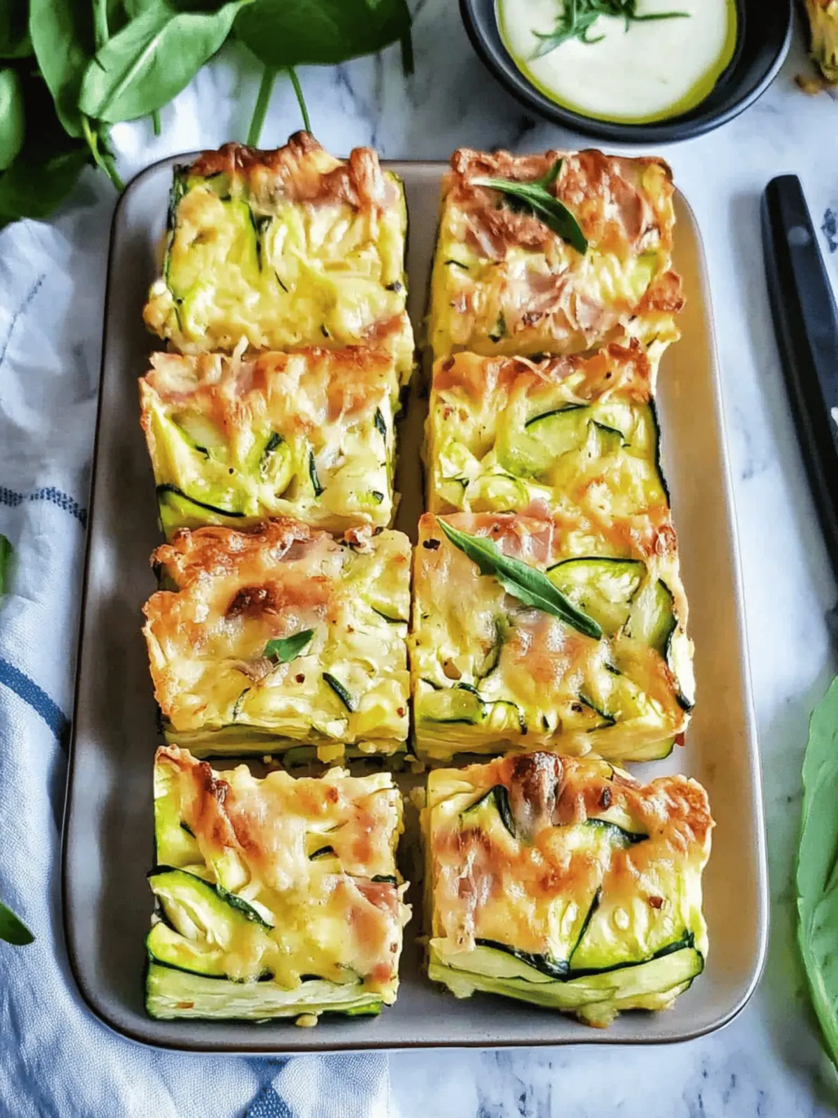 Zucchini Slice