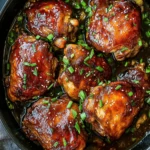 Honey Soy Chicken Thighs