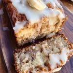 Cinnamon Roll Banana Bread