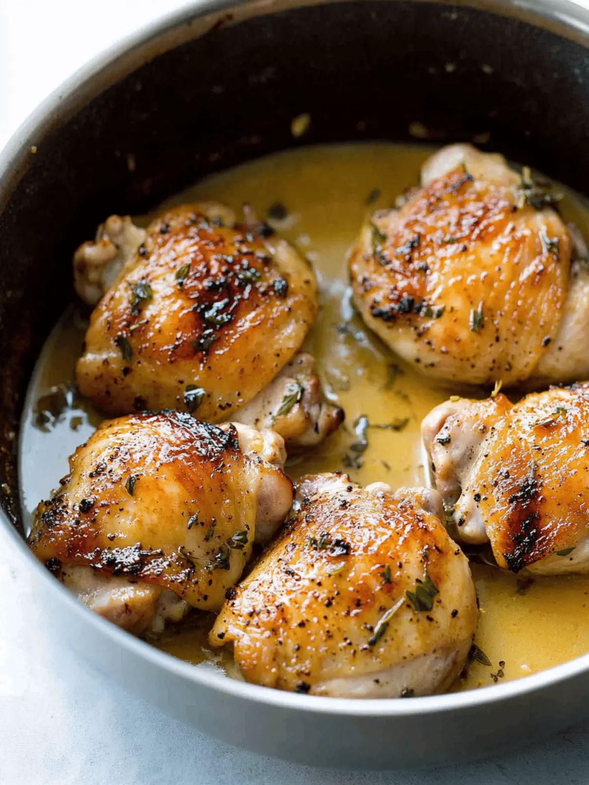Juicy Lemon Chicken Thighs