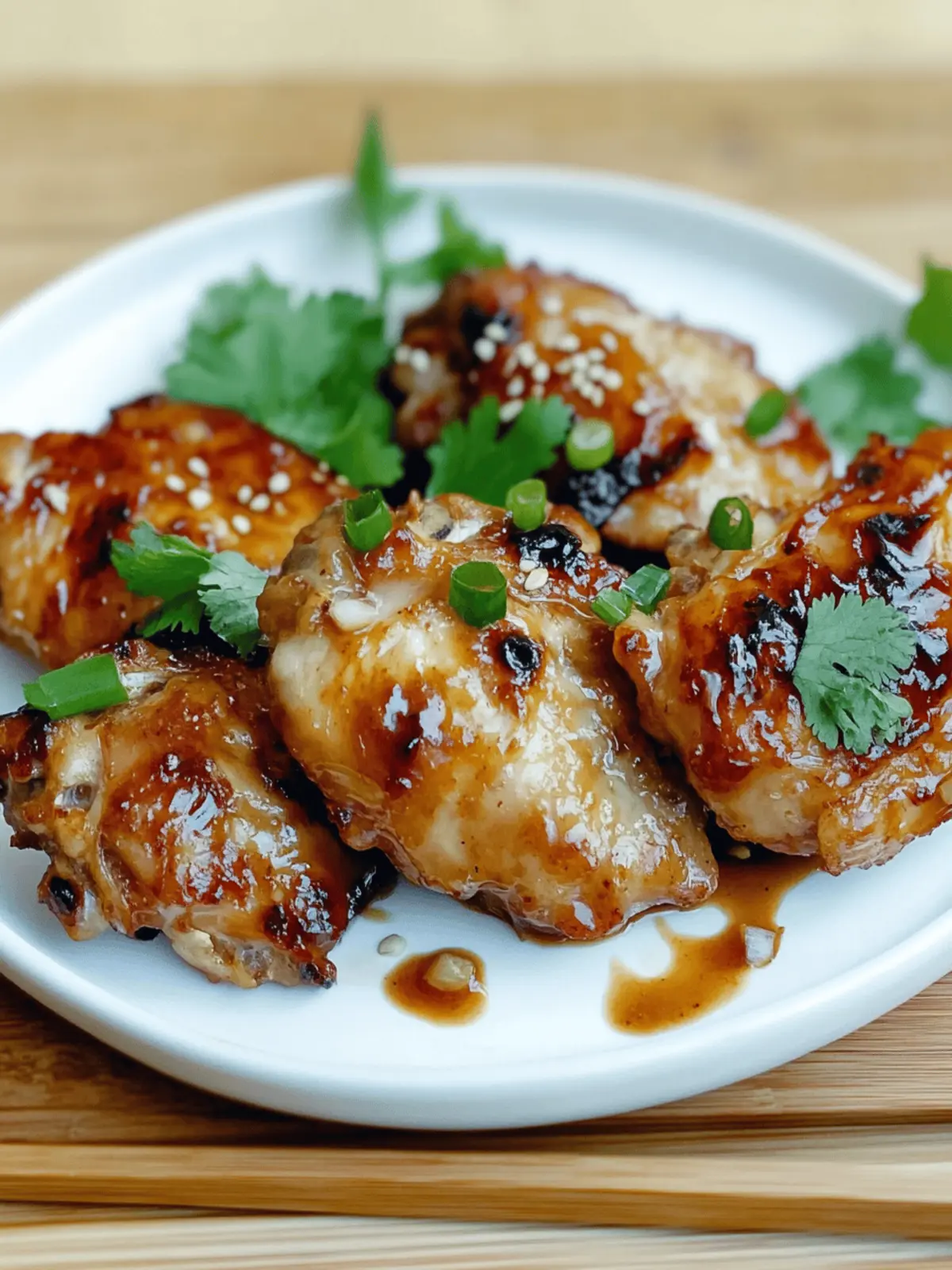 Viral Garlic Miso Chicken Thighs (Air Fryer or Oven)