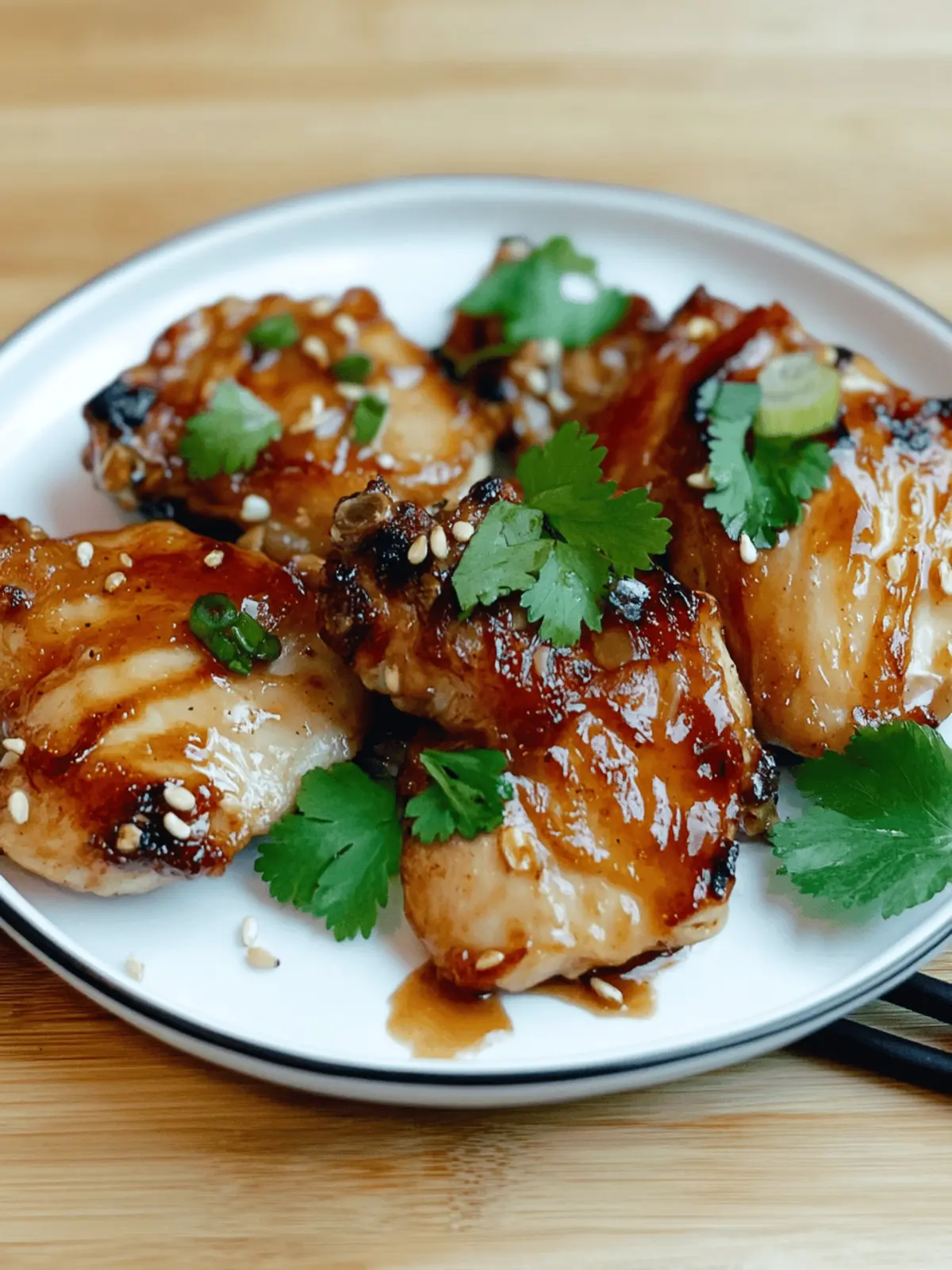 Viral Garlic Miso Chicken Thighs (Air Fryer or Oven)