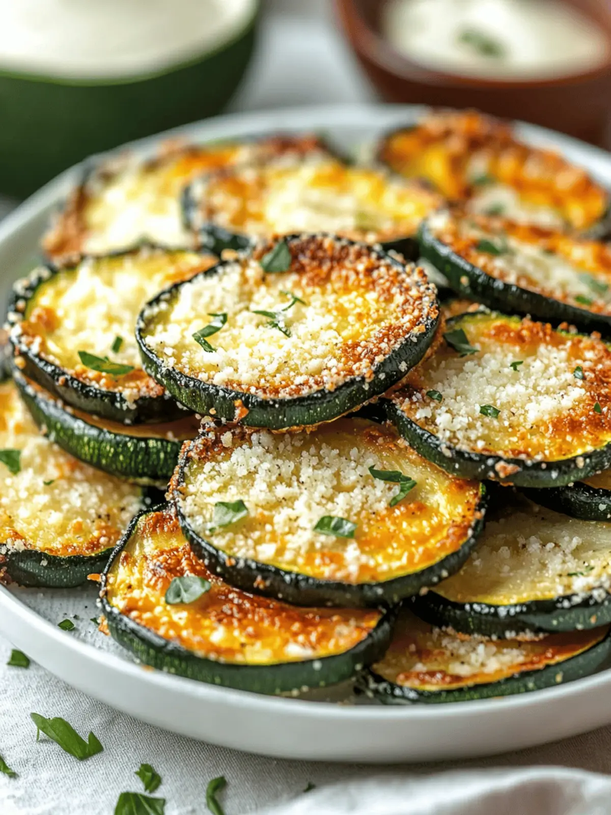 Crispy Baked Parmesan Zucchini Recipe