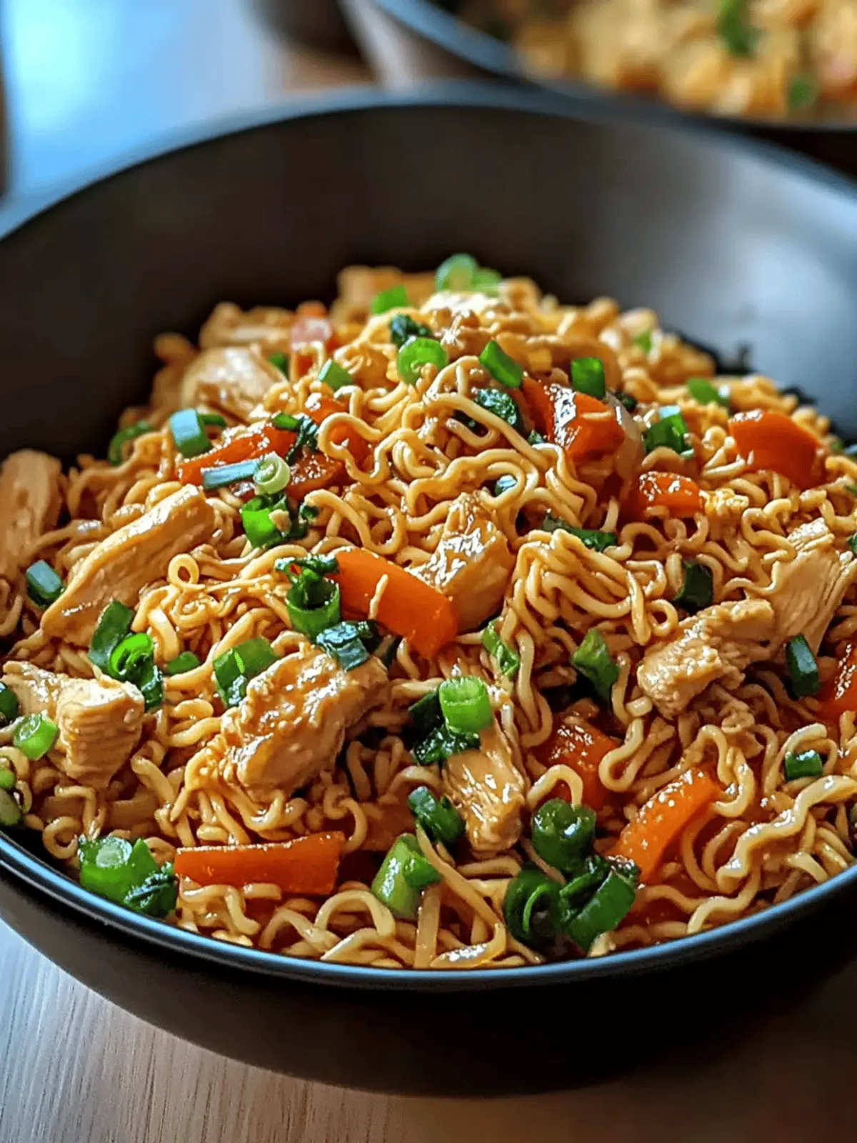Quick & Tasty Chicken Ramen Stir Fry Recipe