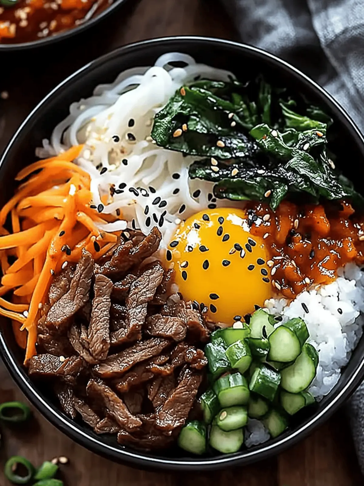Korean Beef Bibimbap Bowl
