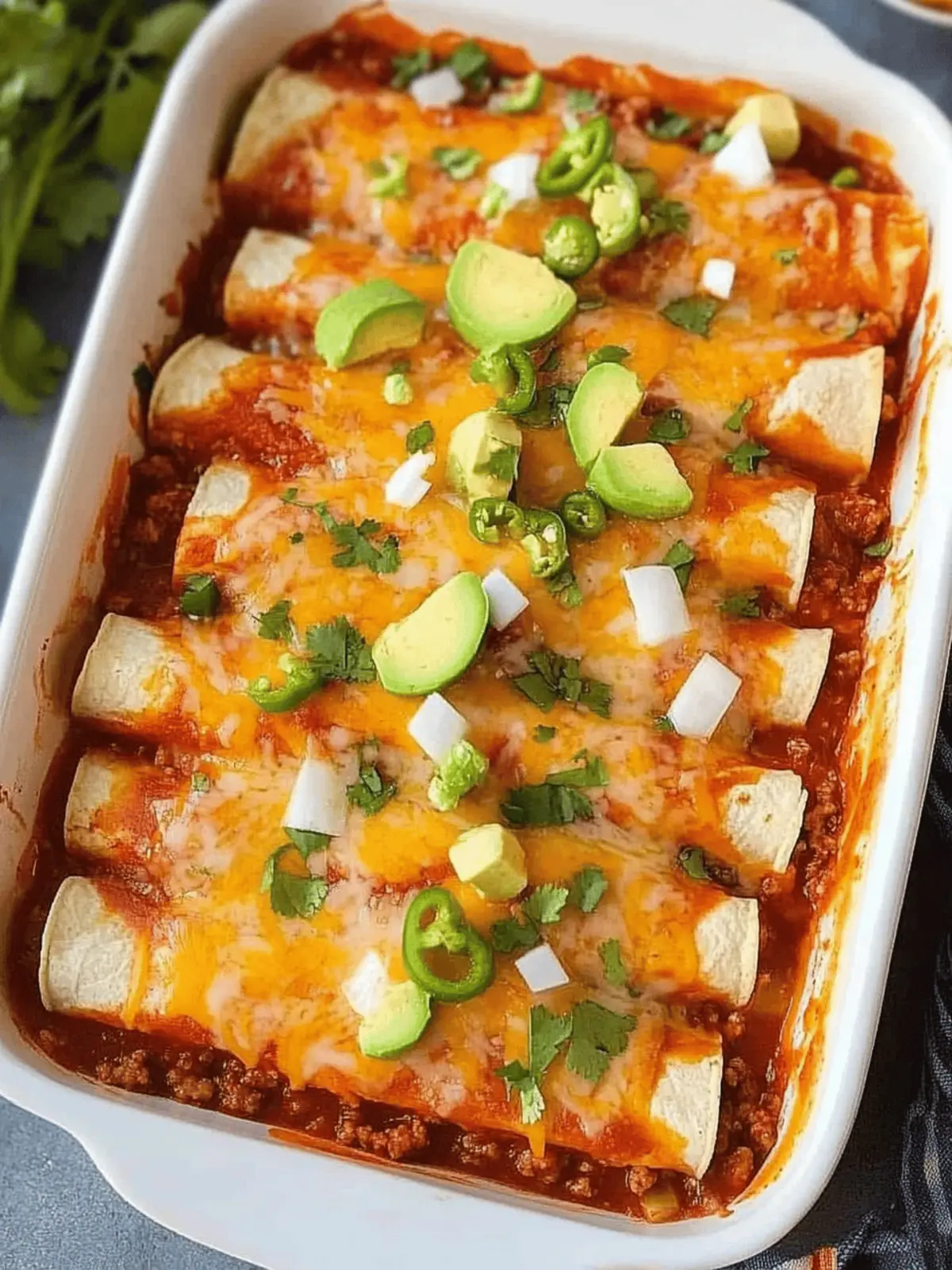 Easy Ground Beef Enchiladas (a Family Favorite)