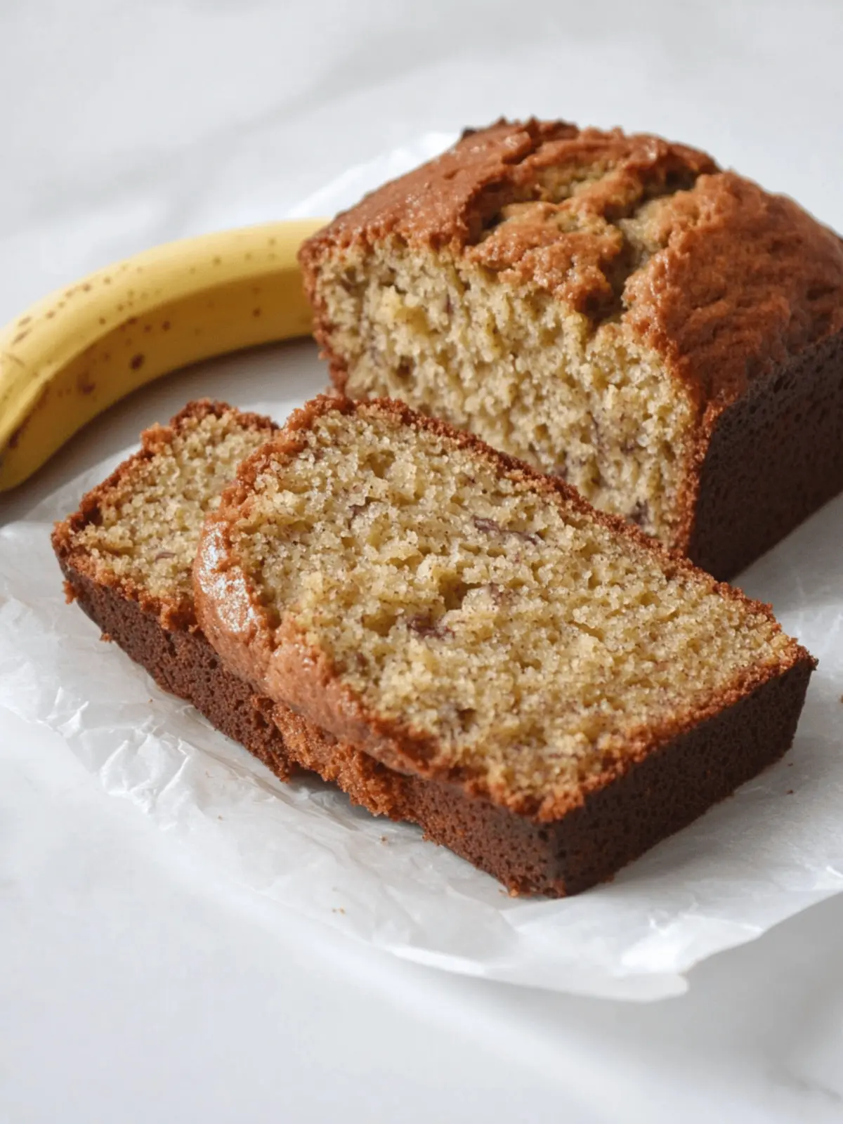 Easy Banana Bread (One Bowl)