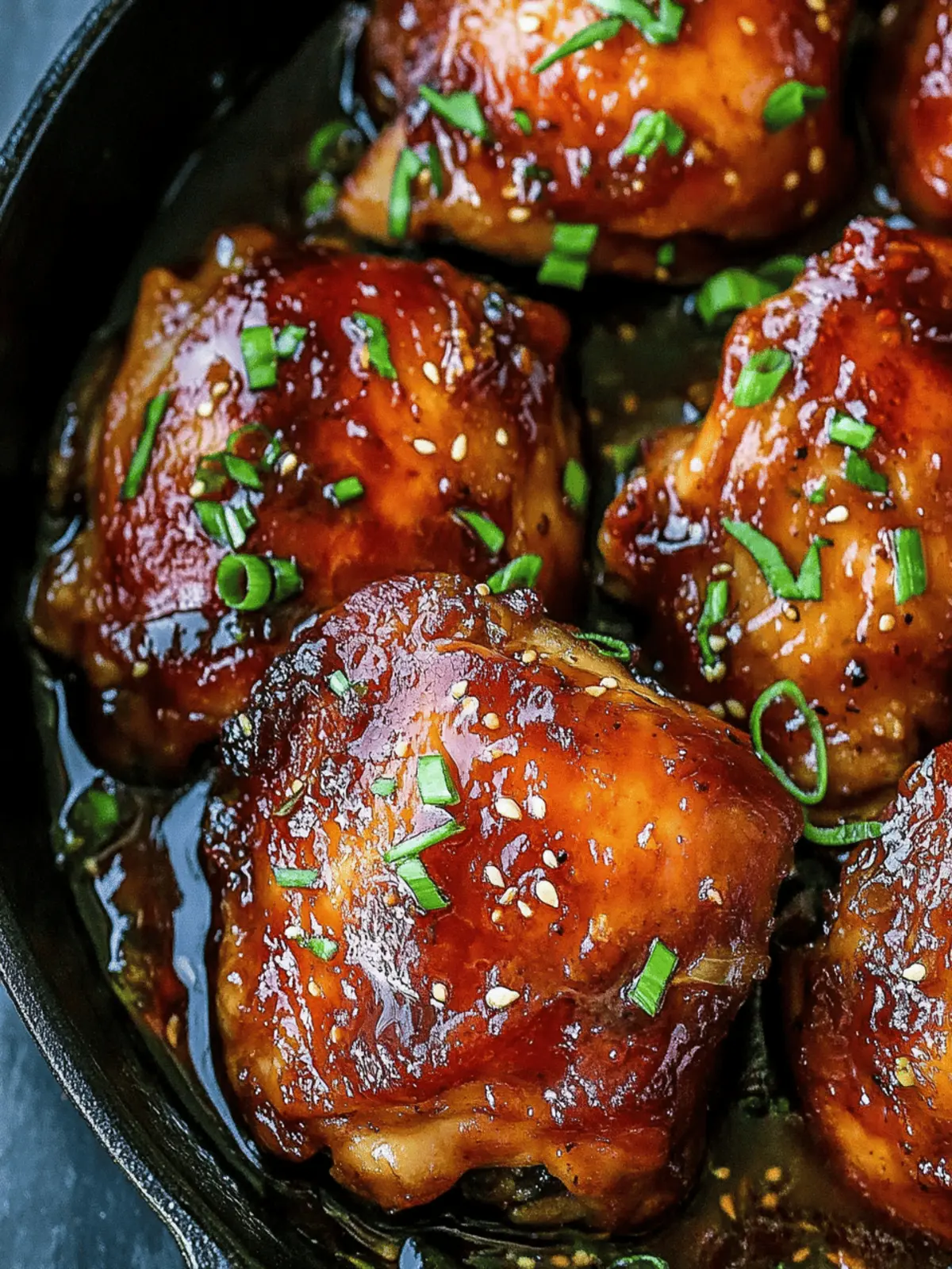 Honey Soy Chicken Thighs