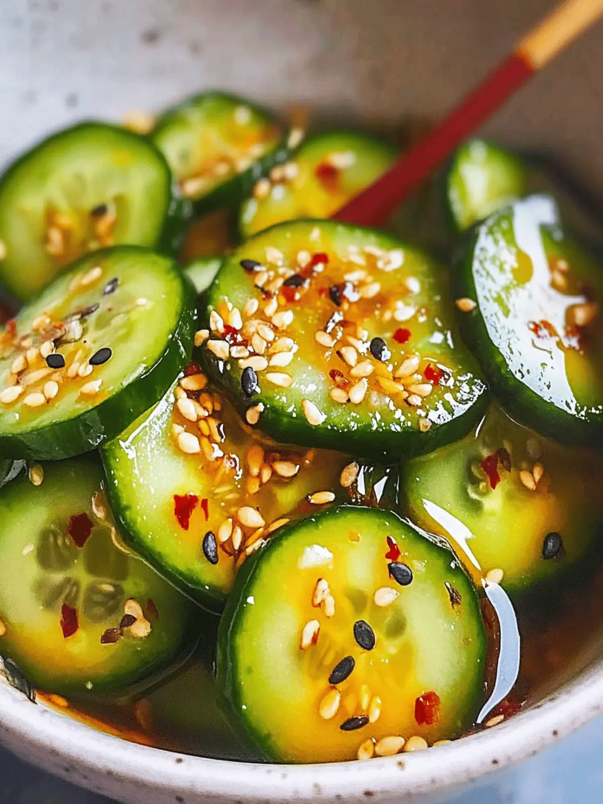 Easy Asian Cucumber Salad