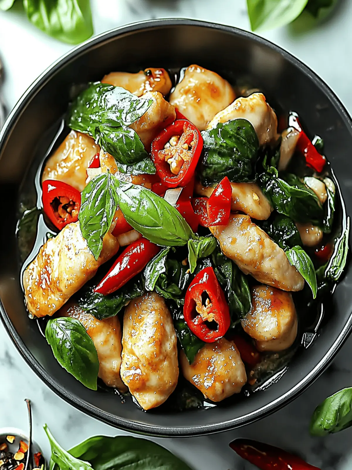 Thai Basil Chicken