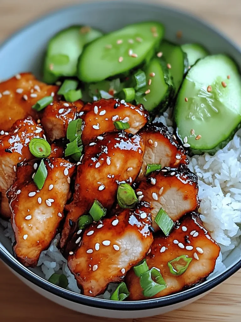 Sticky Honey Gochujang Chicken (Air Fried or Baked)