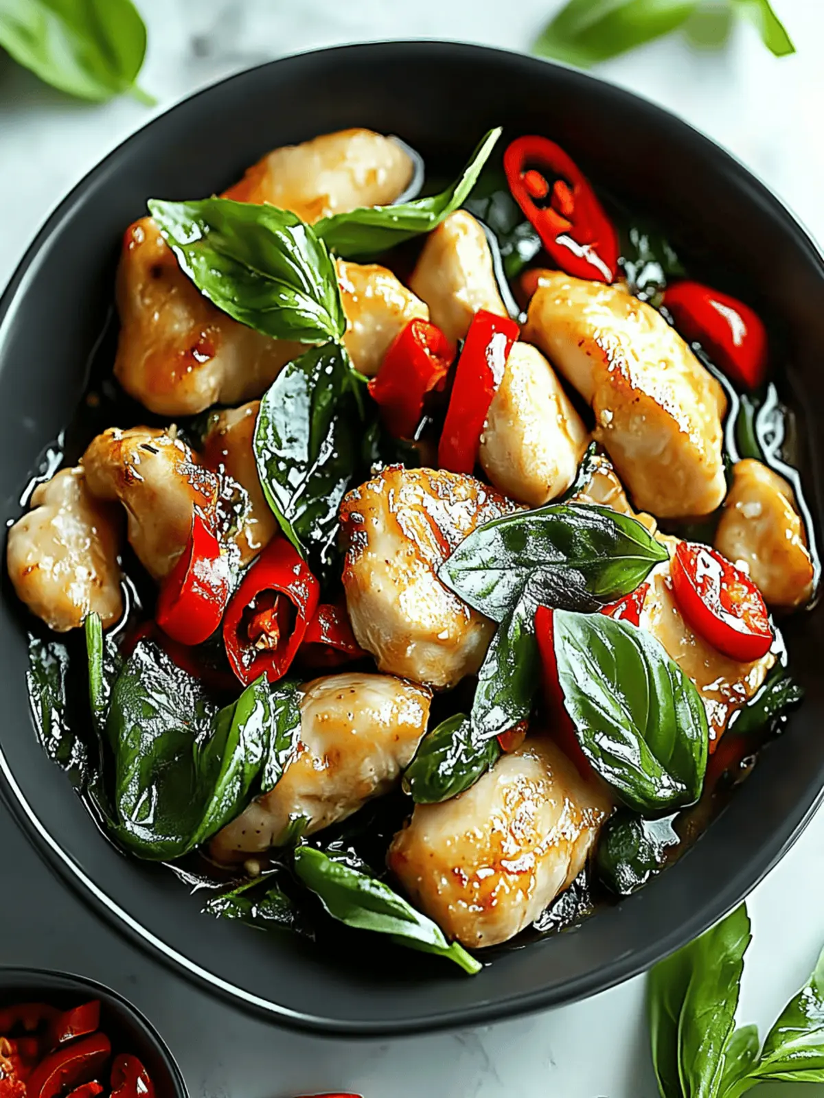 Thai Basil Chicken