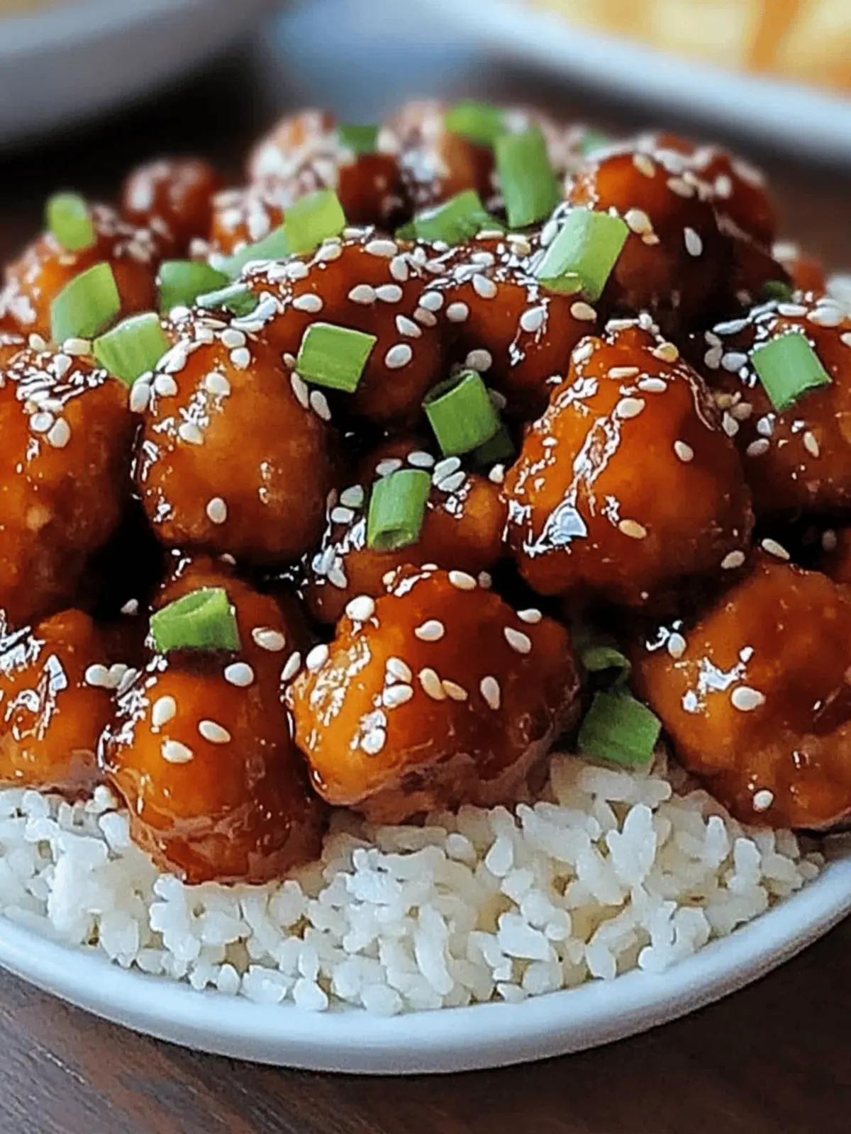 Crispy Chinese Honey Garlic Chicken