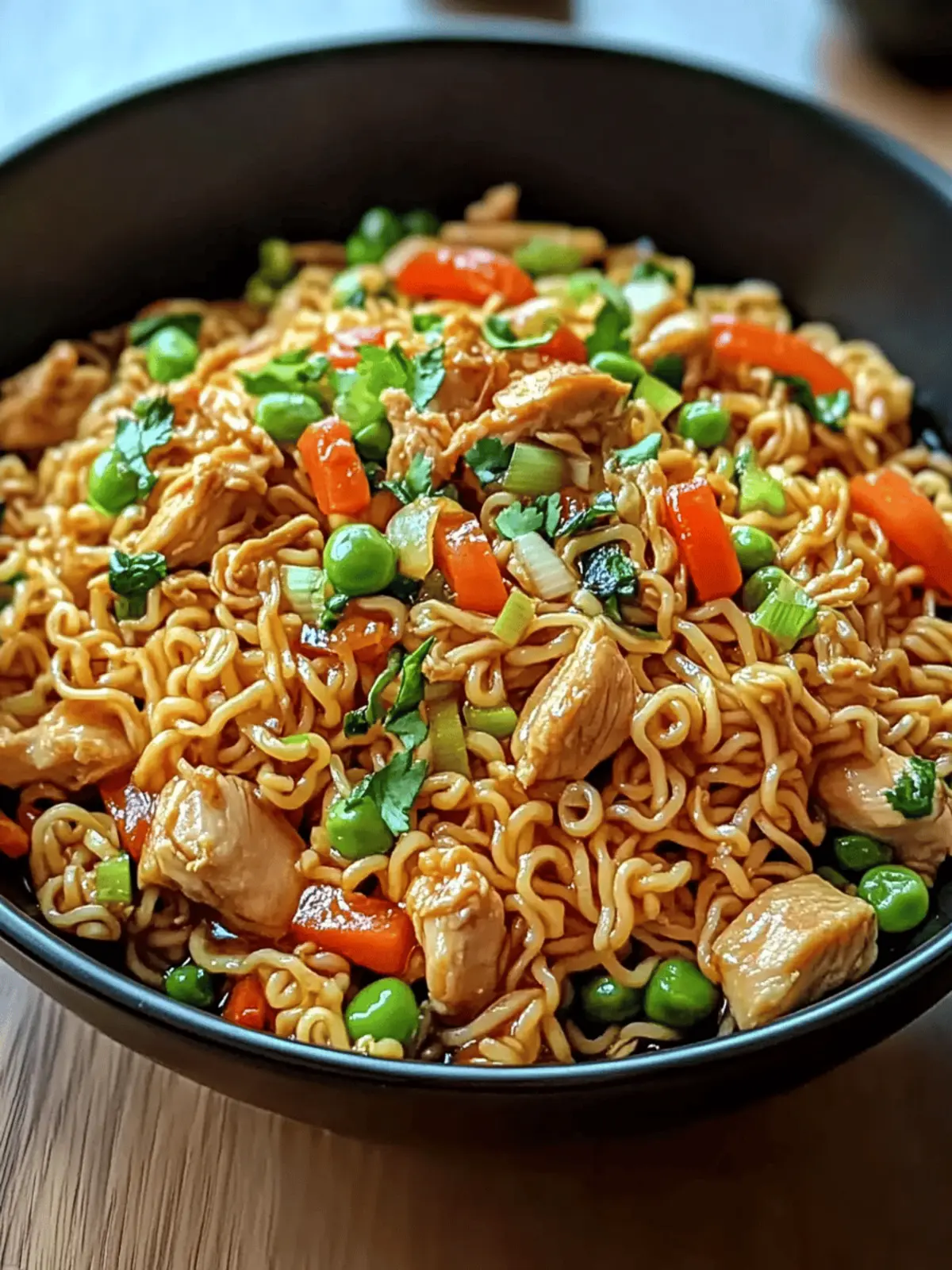 Quick & Tasty Chicken Ramen Stir Fry Recipe