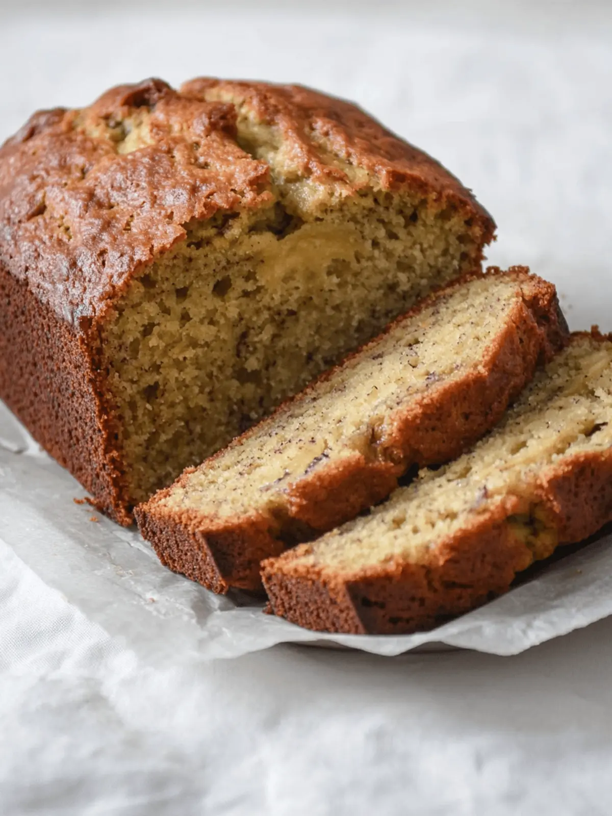 Easy Banana Bread (One Bowl)