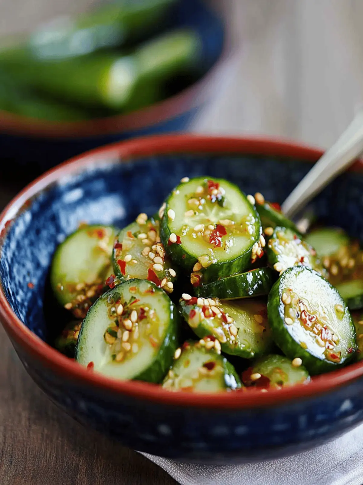 Asian Cucumber Salad