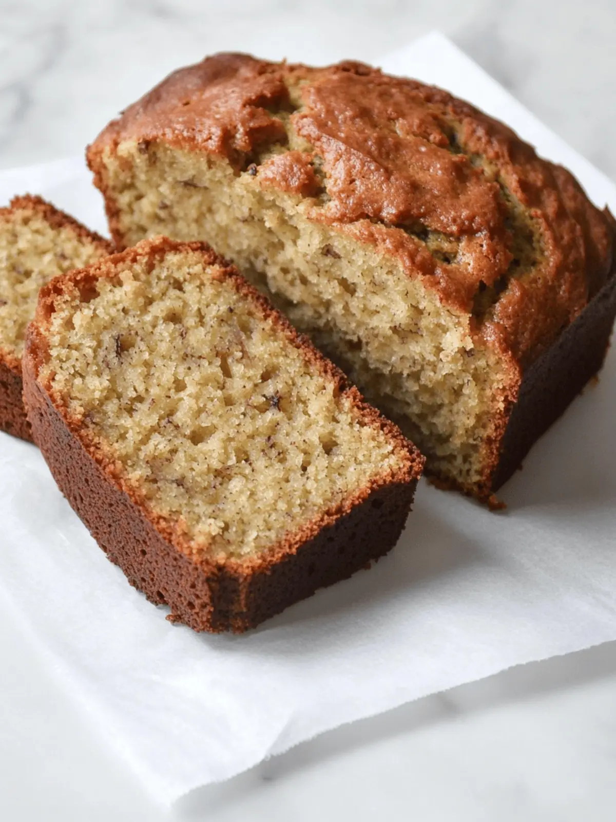 Easy Banana Bread (One Bowl)