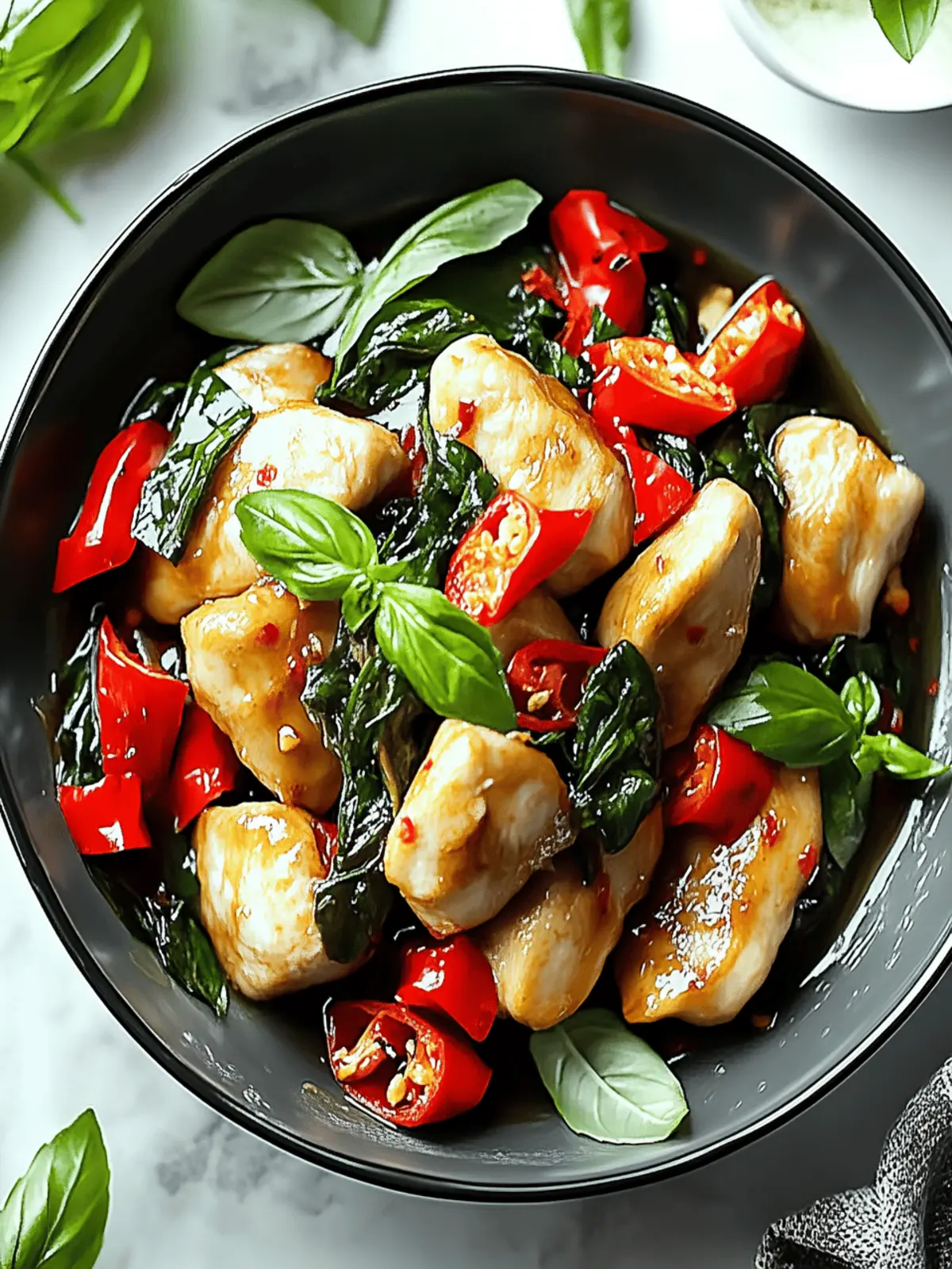 Thai Basil Chicken
