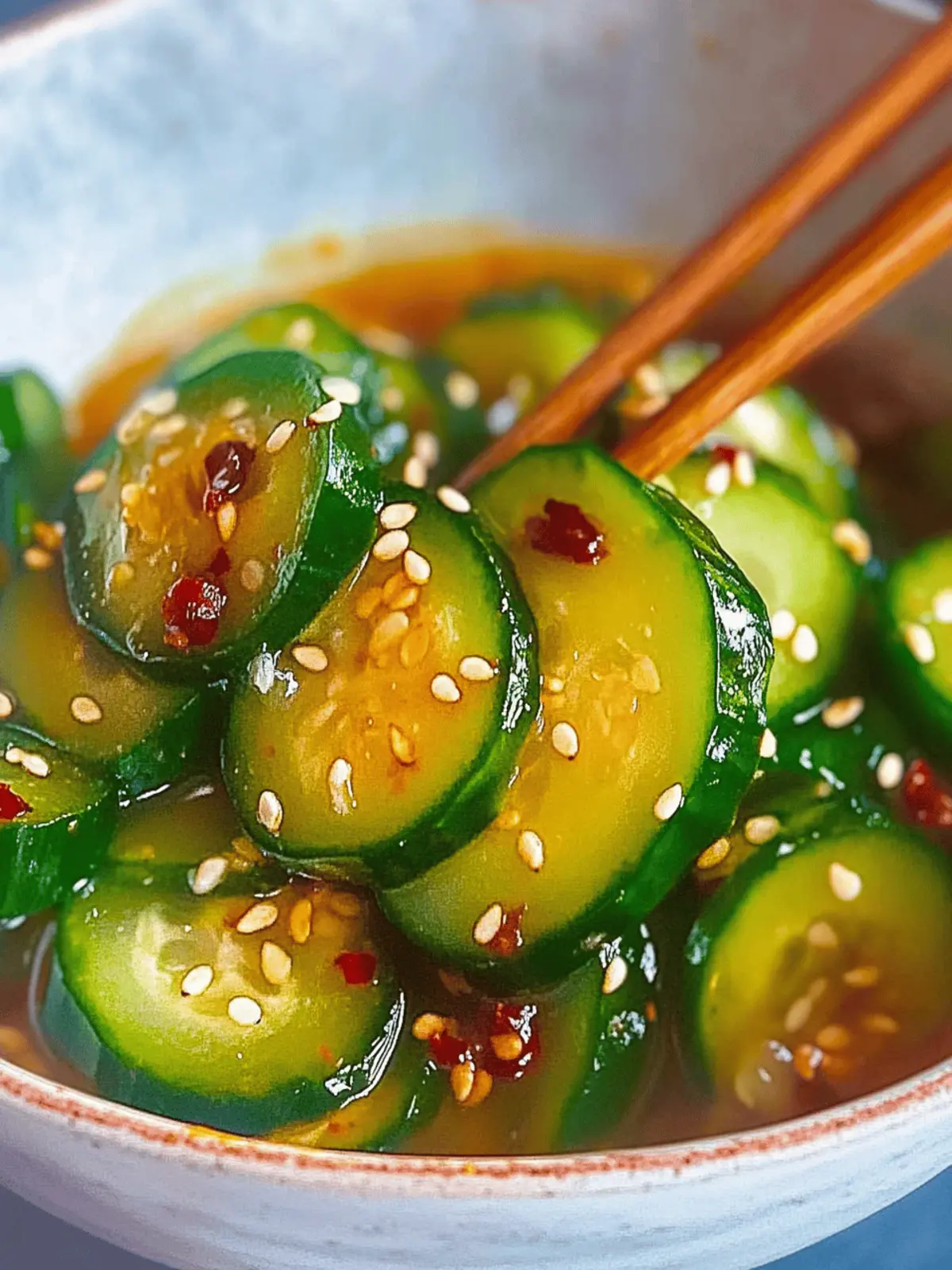 Easy Asian Cucumber Salad