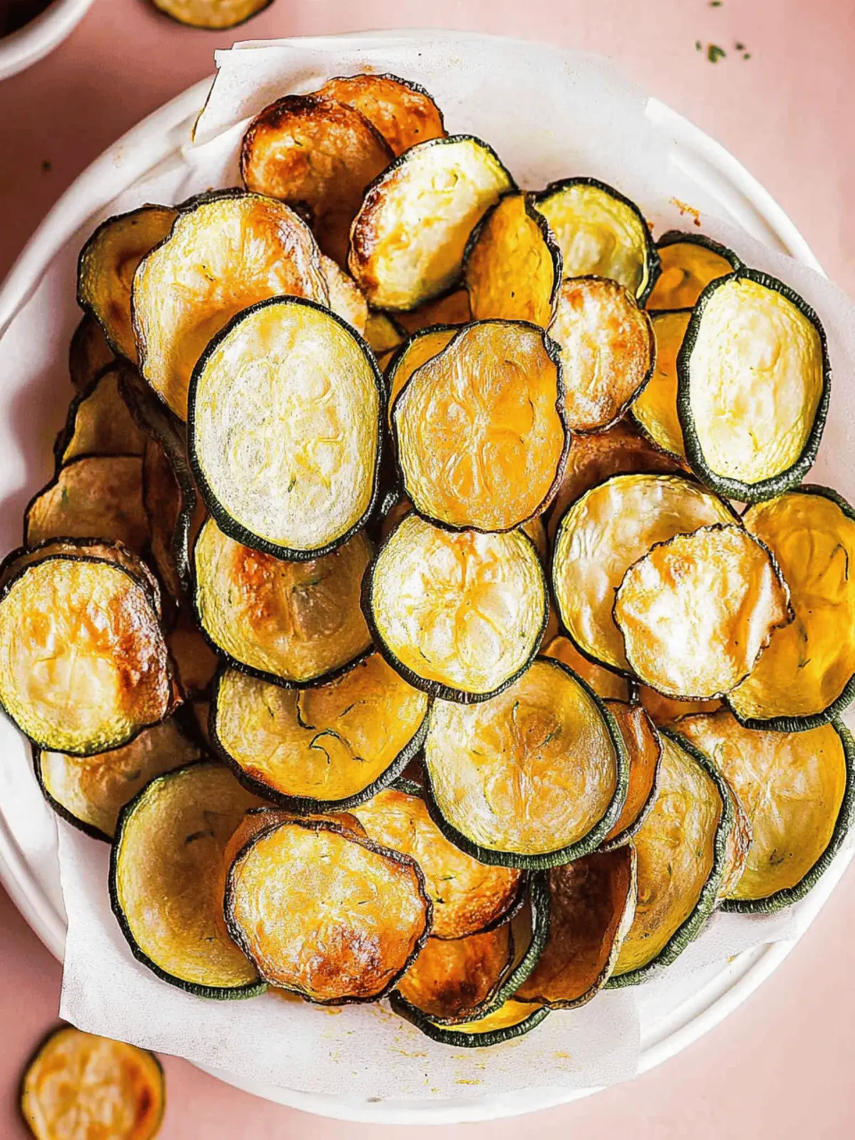 Easy Oven-Baked Zucchini Chips