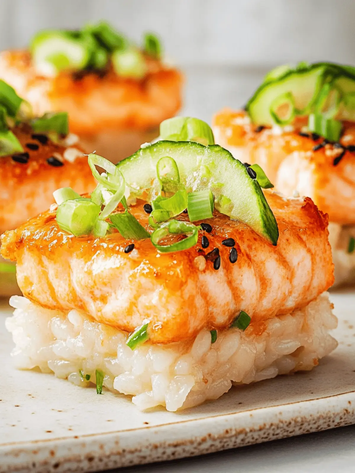 Crispy Rice Salmon