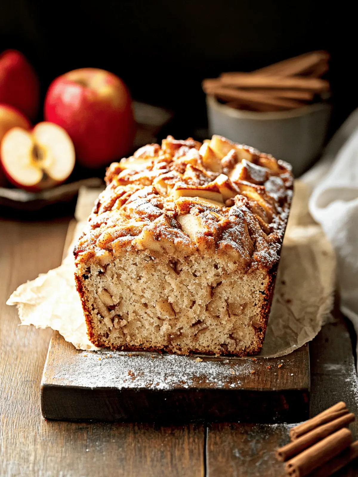 Cinnamon Apple Bread