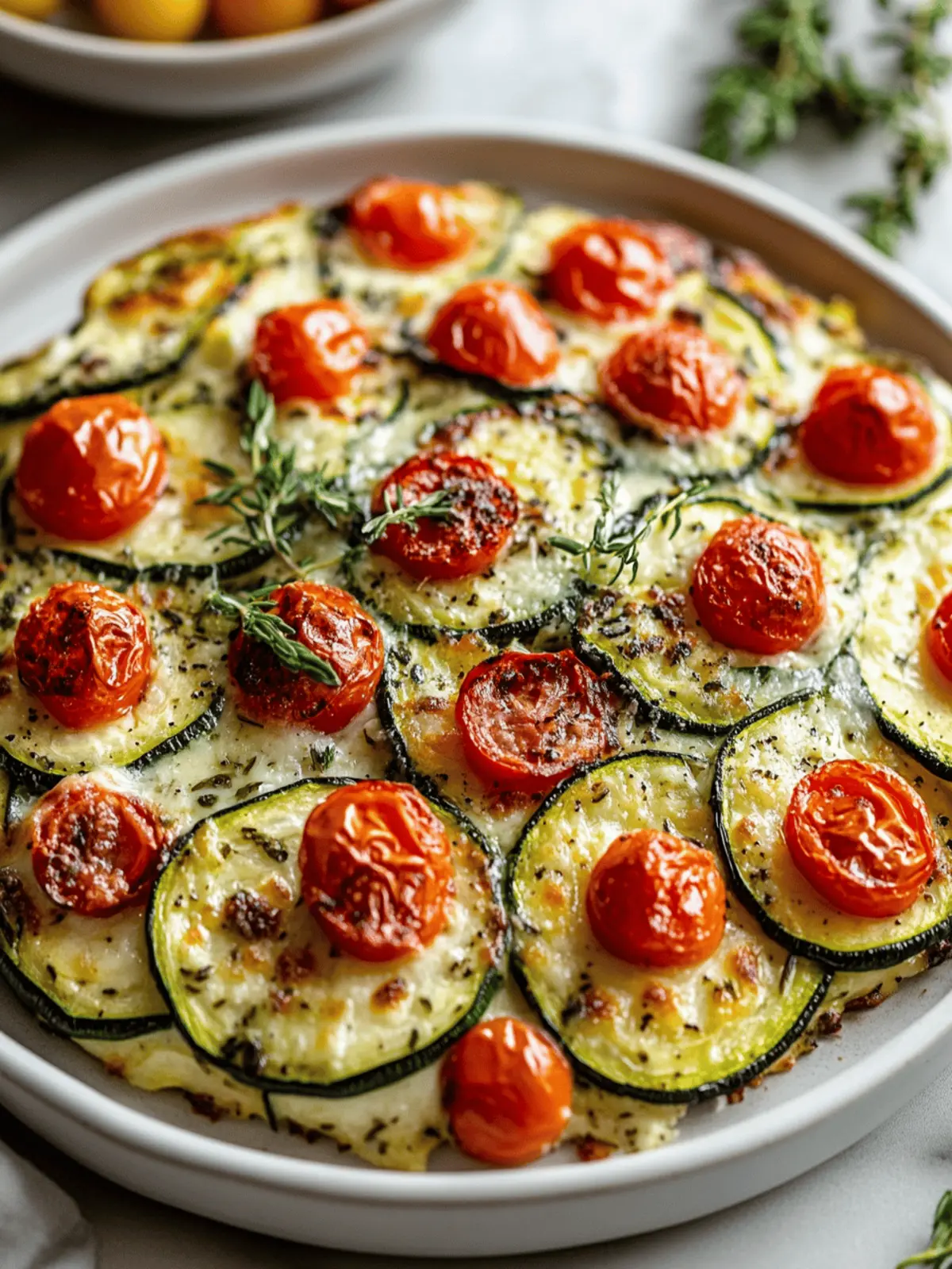 Savory Italian Baked Zucchini Scarpaccia