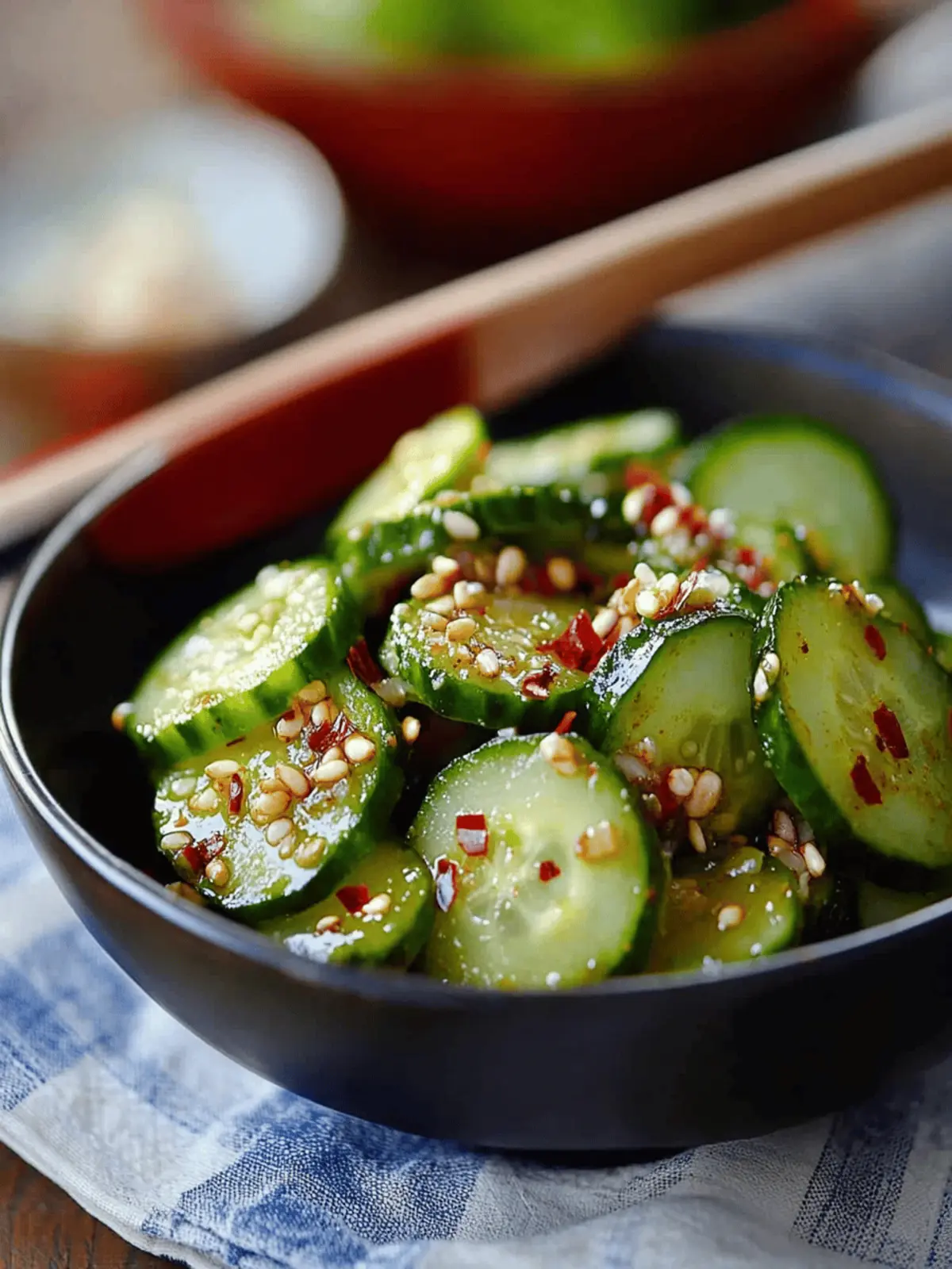 Asian Cucumber Salad