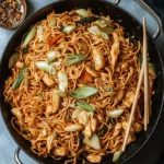 Chicken Chow Mein (鸡肉炒面)